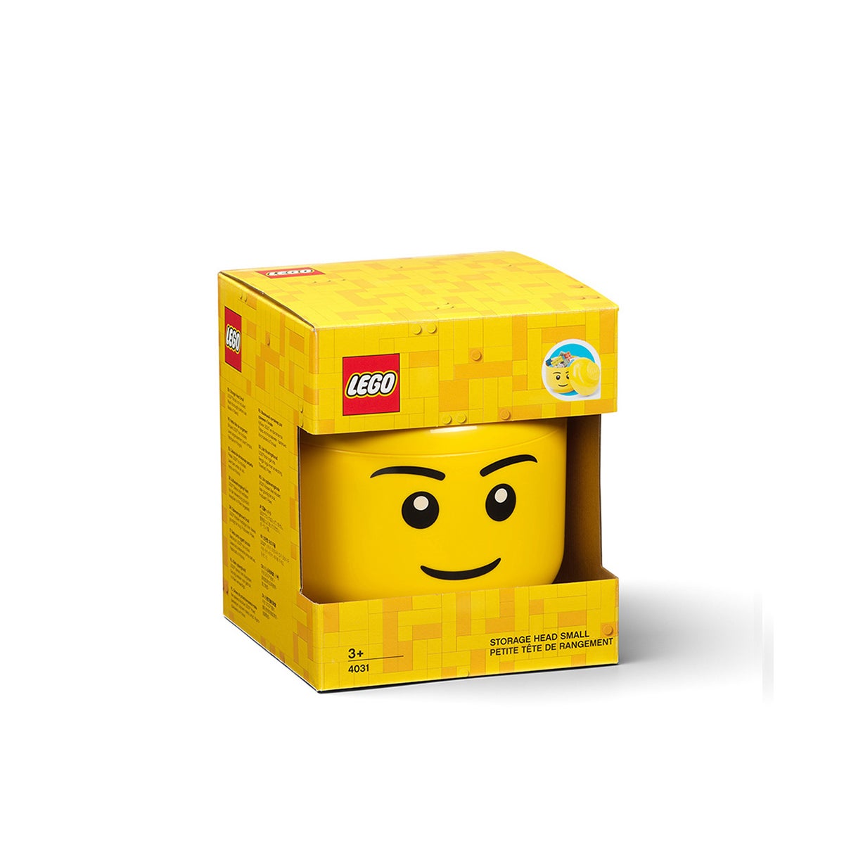 LEGO - STORAGE HEADS SMALL BOY (3) ML